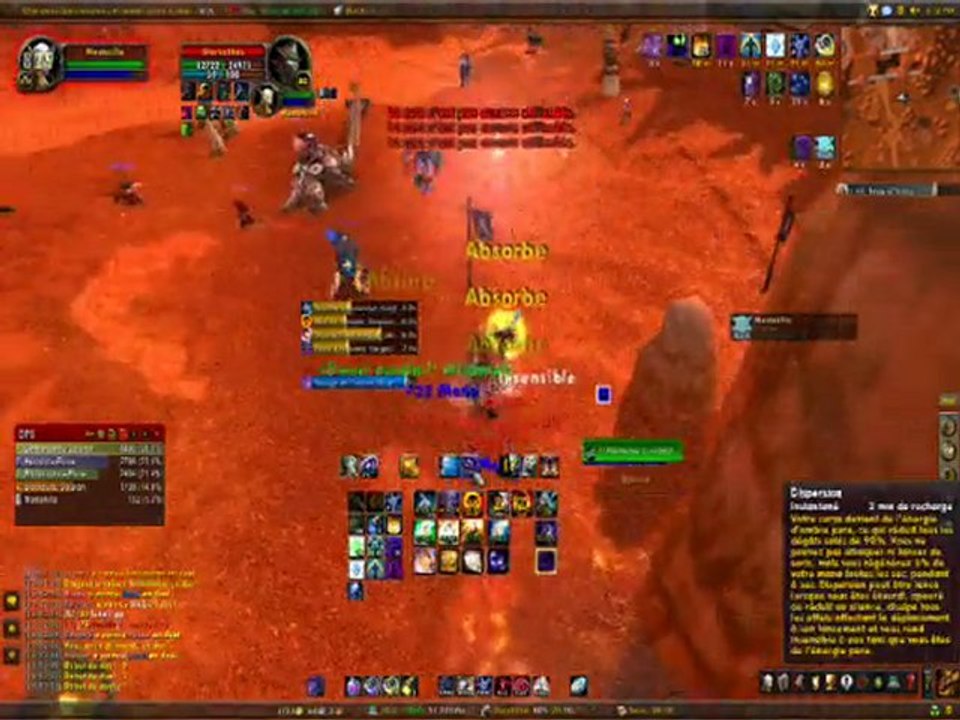WOW duel Priest ombre VS dk (03/2010)