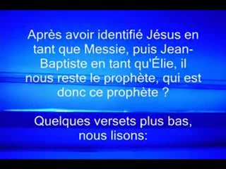 Prophétie de Jean 1-19-23 annonce la venue de Mohammed PSL