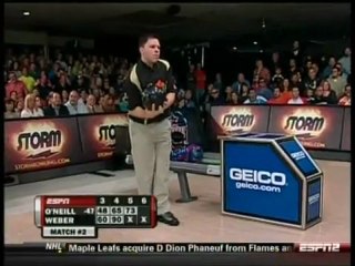 2010 bowling Weber Cup Pete Weber vs O'Neill Part 2