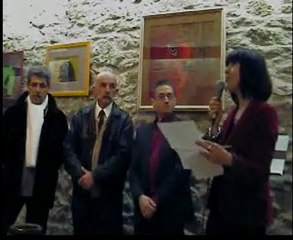 vernissage de l'exposition "Béquet, Martinez, Gleize"