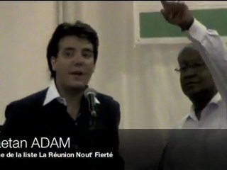 Gaetan Adam au Grand Débat de la Jeunesse Réunionnaise
