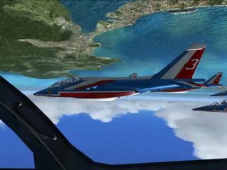 FSX-Patrouille de France: Les Figures [Partie 2]