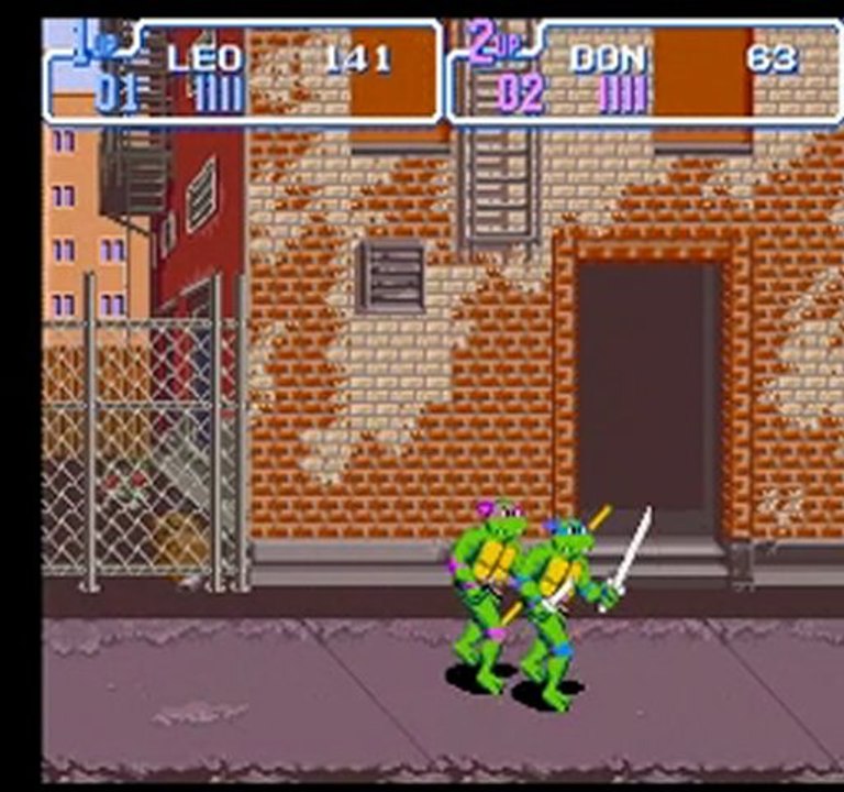 T.M.N.T turtles in time ALLEYCAT BLUES