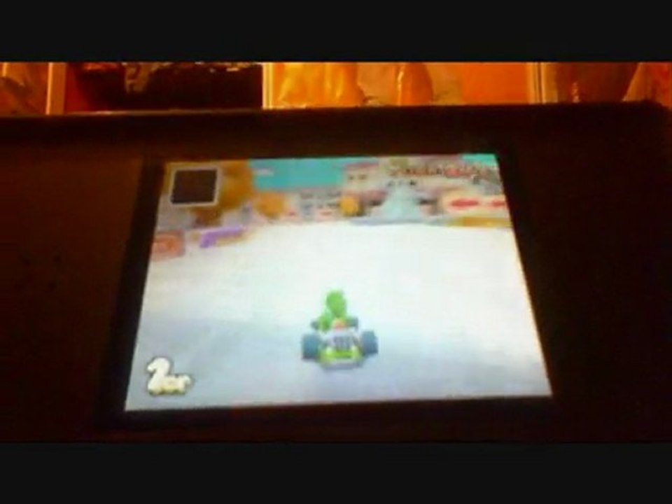 Video-test Mario kart (DS)