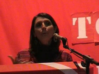 Christine Poupin , tête de liste 76 régionales