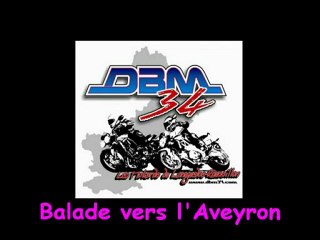 Balade DBM34 vers l'Aveyron le 06.03.2010.le film