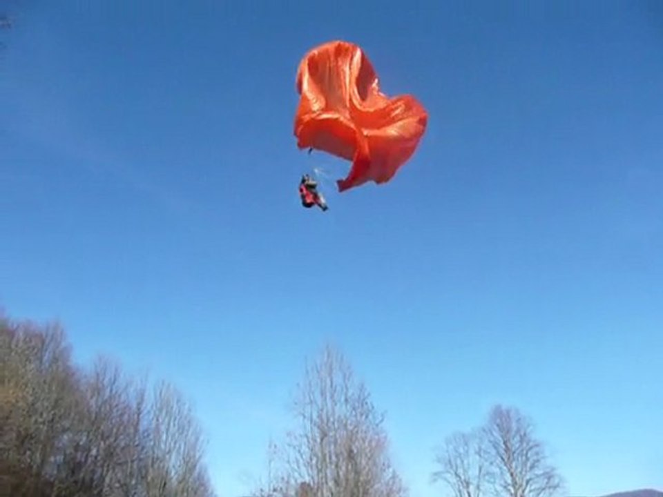 test secours Tyrolienne  Arbas