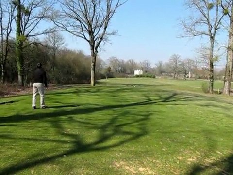 Golf club Château des Forges - 6 mars 2010 parcours rouge