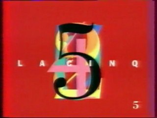 La Cinq - 10 Avril 1992 1 Page de pub - ba