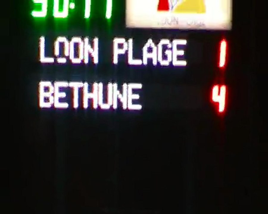 Loon-Plage 1-4 Béthune : coupe de la ligue 2010