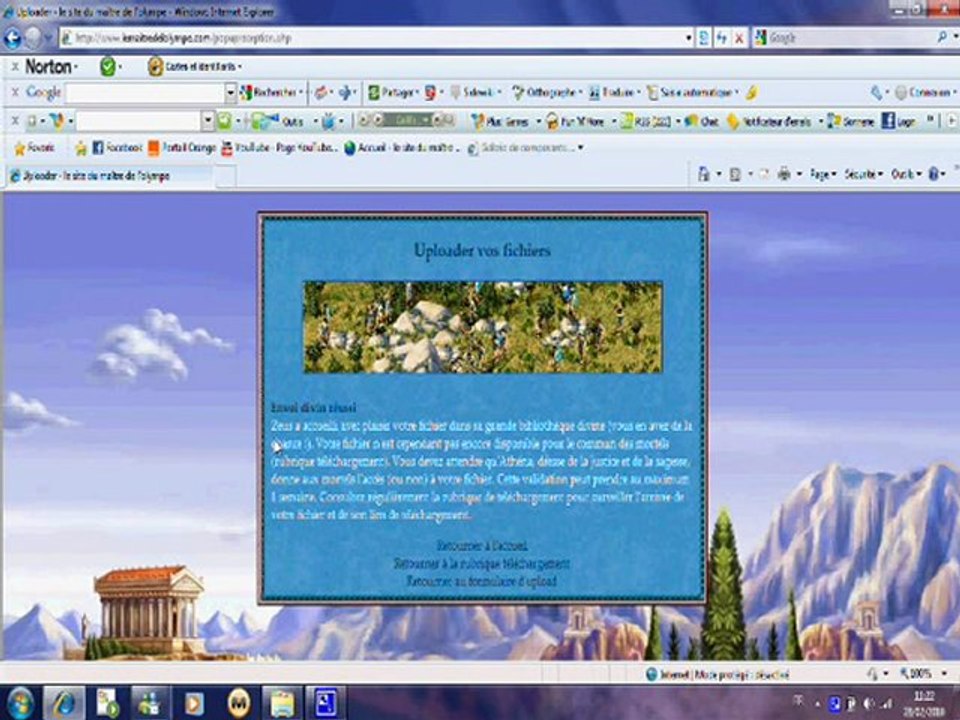tuto uploader scenario sur le site