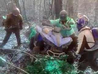 Fun Quad Aventure 91 - rando  06.03.10  Saclas - Méréville