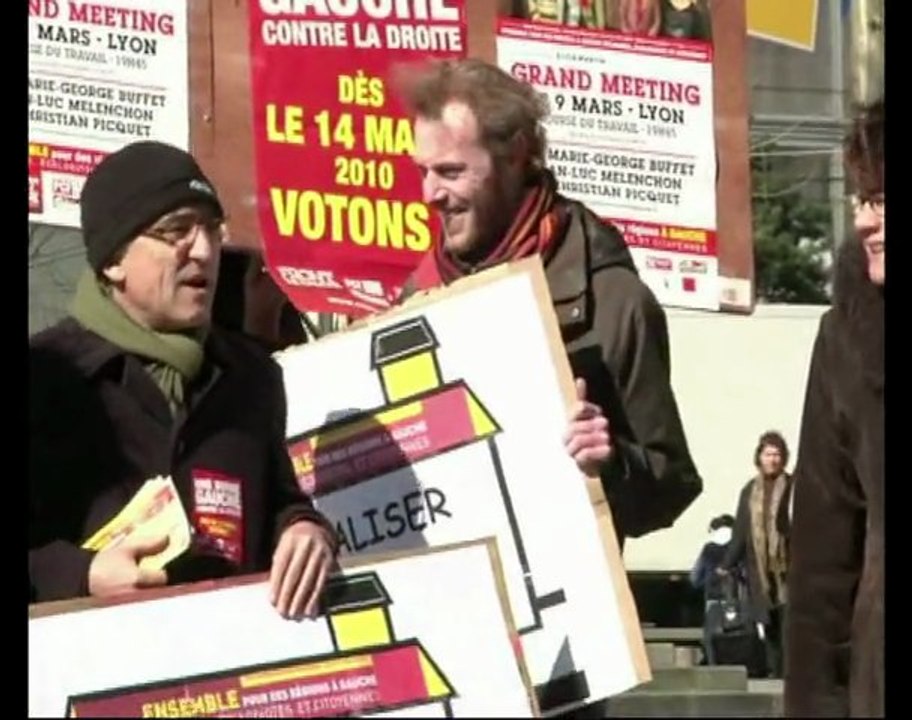 Elections Régionales 2010 - Front de Gauche