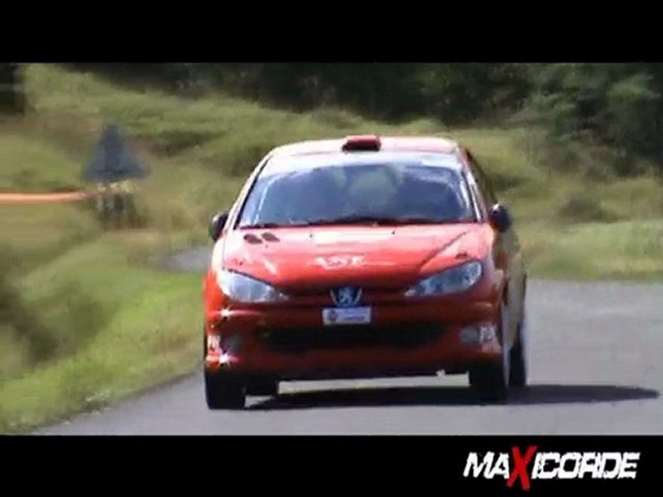 caméra embarquée AUDI S2 Team TAF 2010  cedric gardoni