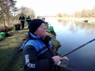 Partie de pêche à CATILLON le 7 mars 2010