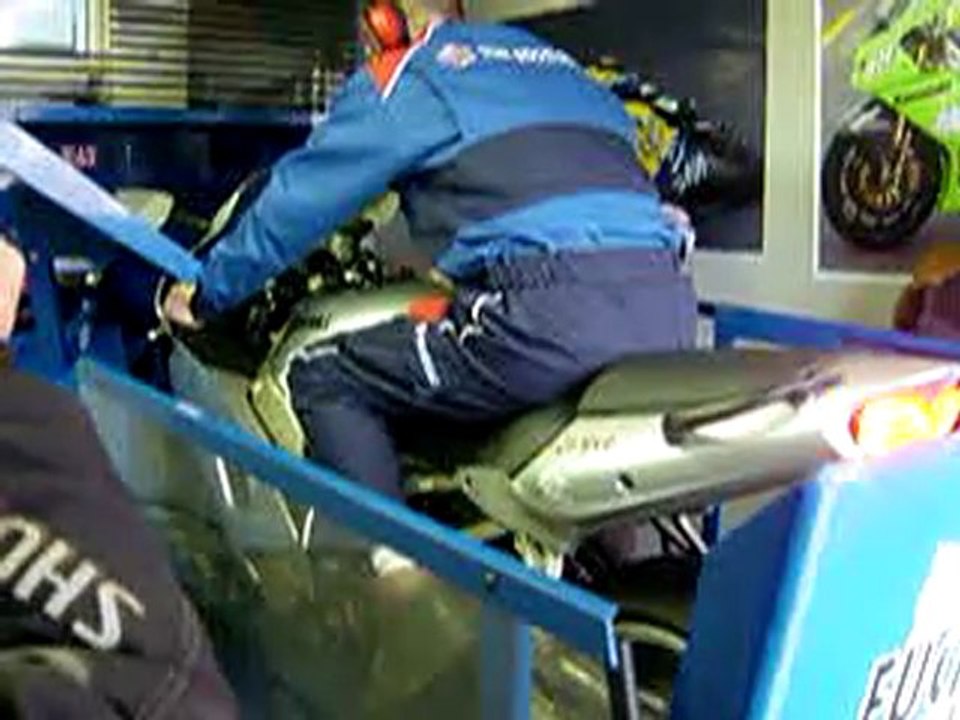 Kawasaki ZX6R 636 2002 Passage banc de puissance