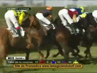 vidéo Quinté a Auteuil Dimanche 7 mars PRIX KARCIMONT