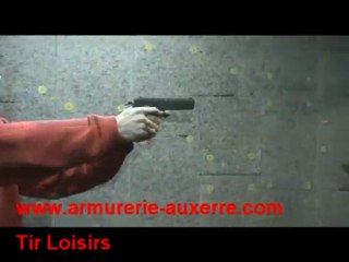 Essai du pistolet de défense Bruni 96 automatic