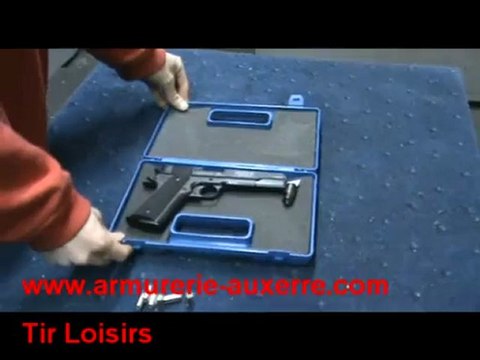 Essai du pistolet de défense Colt Gouvernment 1911 Umarex