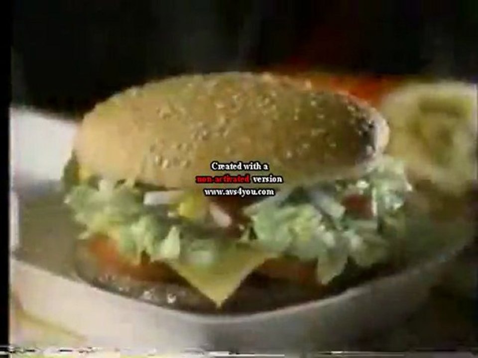 McDonalds Hamburger Moods Commercial