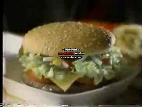 McDonalds Hamburger Moods Commercial