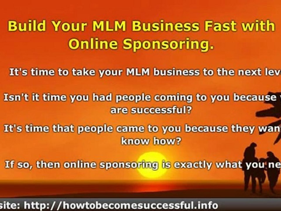How to Become Successful With Online Sponsoring