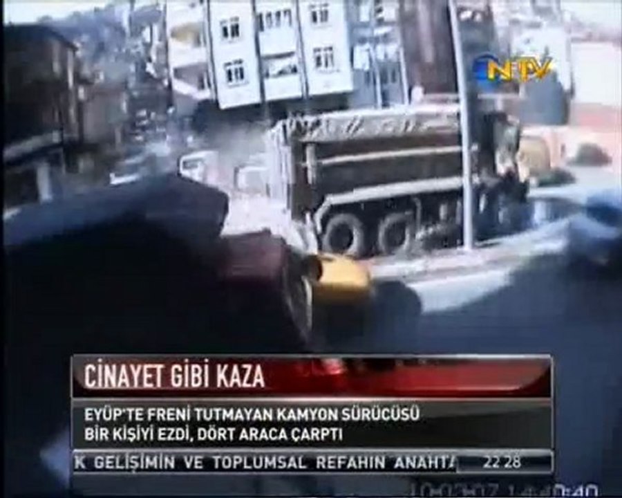 İstanbul'da Cinayet gibi Kaza