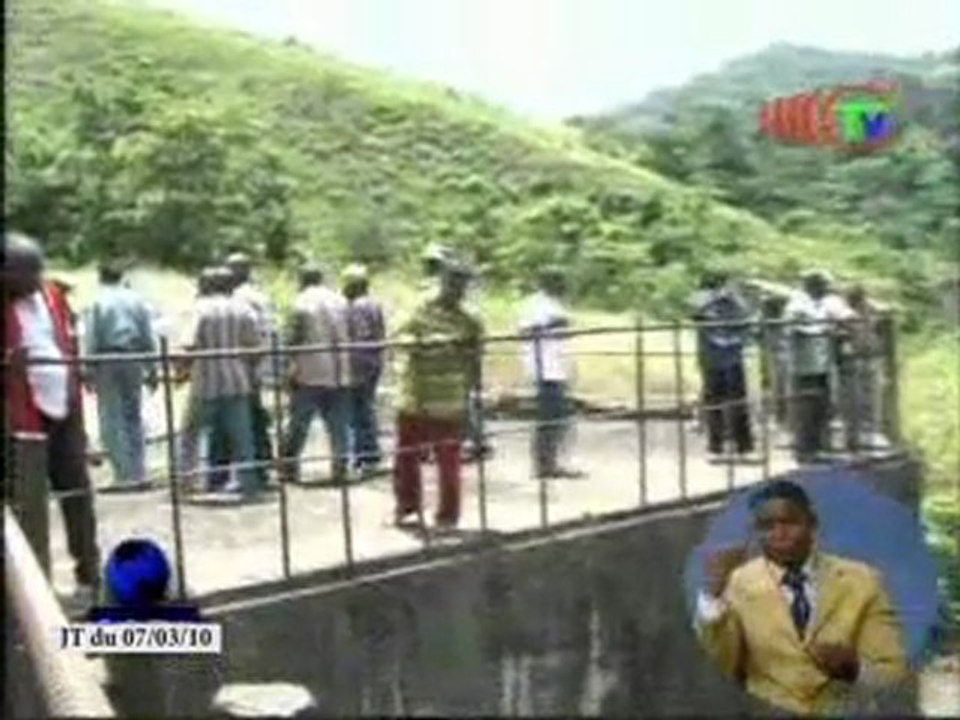 Travaux de bitumage route Pointe-Noire / Brazzaville