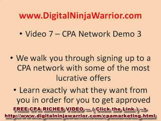 Affiliate CPA Marketing
