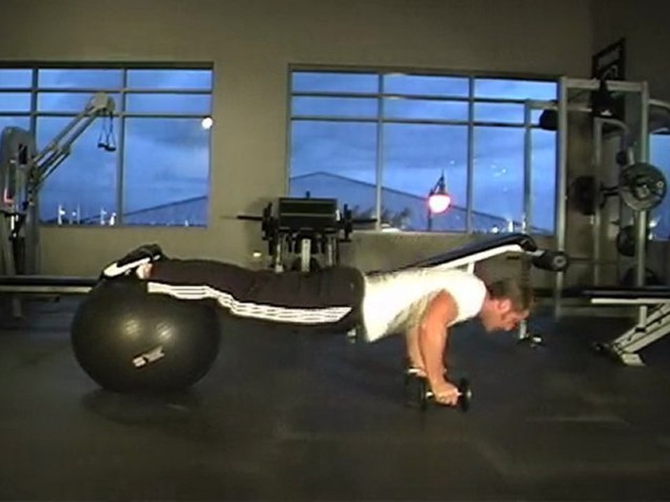 ABDOMINATION - Exercise: "TRIPOD OF DEATH" - Fitness Video S