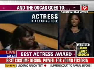 BEST ACTRESS OSCAR AWARD SANDRA BULLOCK