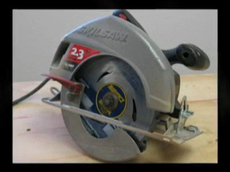 Mini Circular Saw in Action
