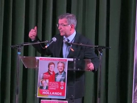 François Bonneau François Hollande Meeting Chartres (5)