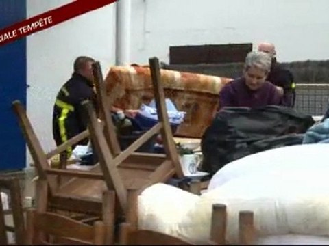 Tempête Xynthia : Aide précieuse des pompiers en Vendée