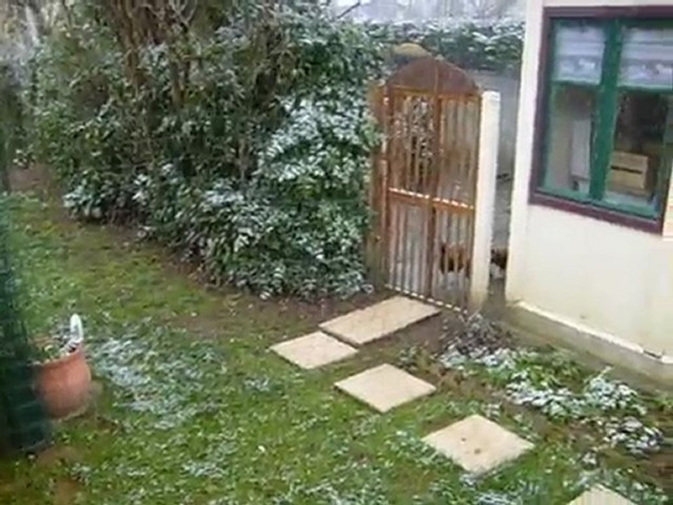 tombe la neige