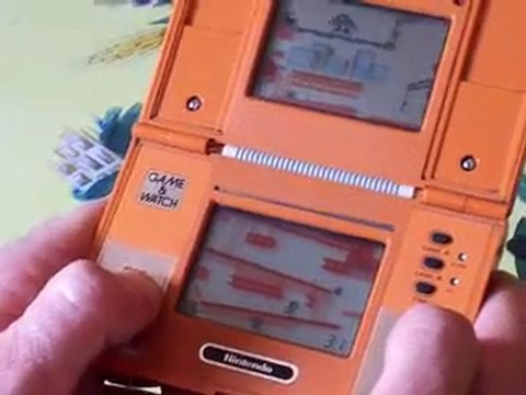 game watch donkey kong hight score 1064 points