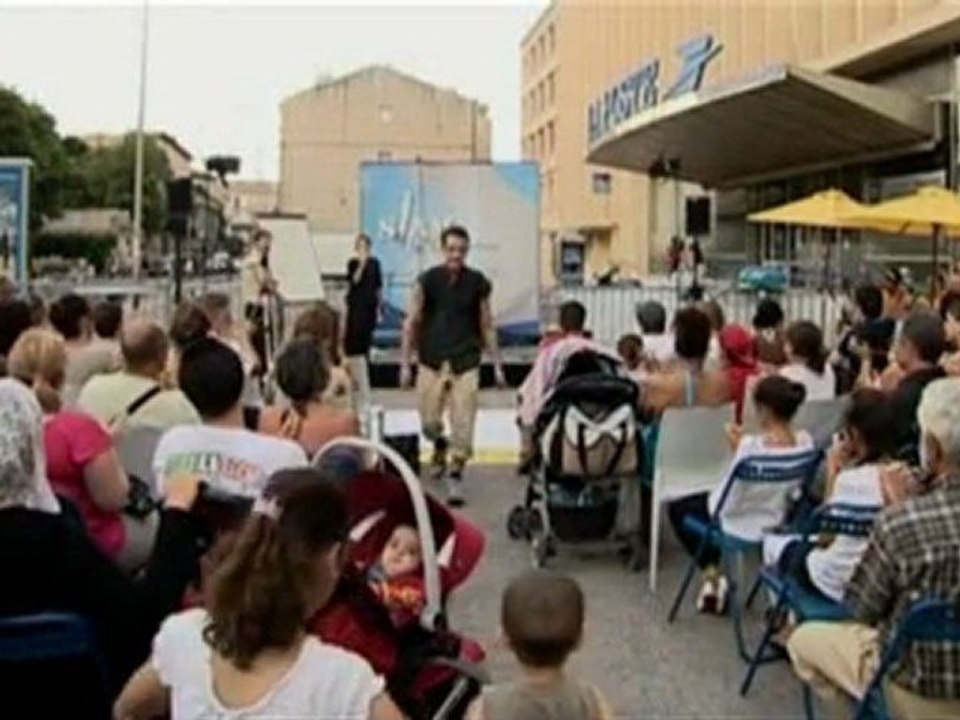 David/Slam la Confiance Montpellier/La Poste