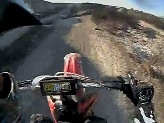 cross Ben caméra embarquée à sangatte 07.03.10