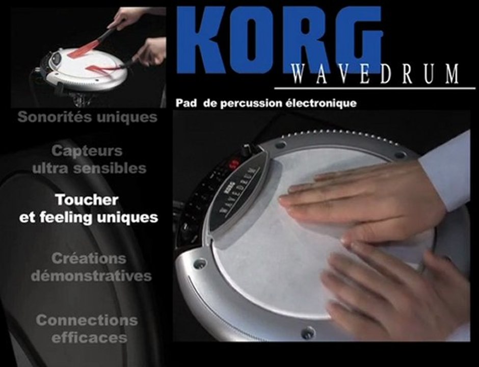 Percussion Electronique Korg Wavedrum (La Boite Noire)