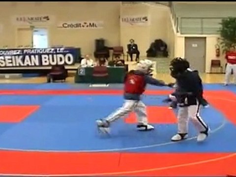 Combat Dylan C vs Baptiste B Championnat de Bourgogne 2010