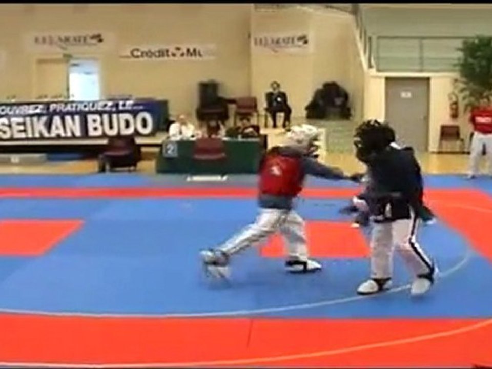 Combat Dylan C vs Baptiste B Championnat de Bourgogne 2010