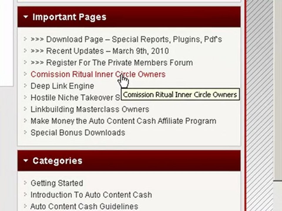 Auto Content Cash Revealed