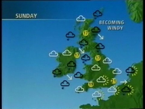 BBC1 Closedown, Friday 6th August 1993