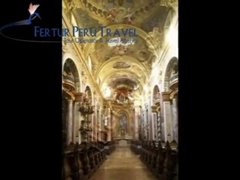 Tourism Peru - The Church of the Jesuits, Arequipa - Peru
