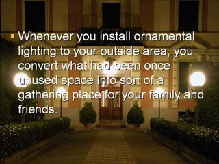 Ideas For Outdoor Home Lighting