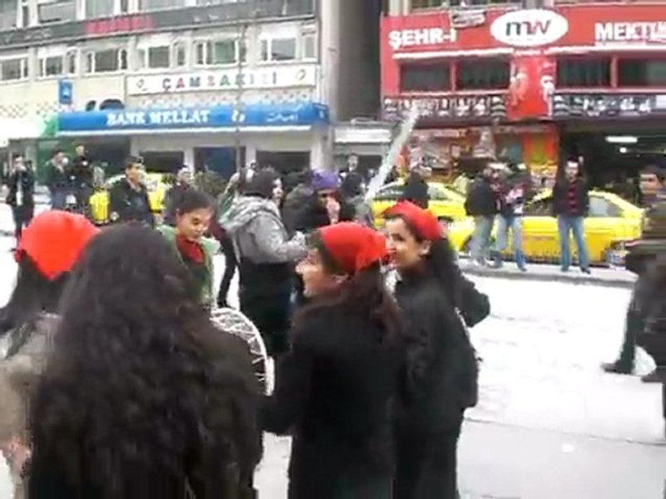 08 MART DÜNYA KADINLAR GÜNÜ EYLEMİ ANKARA - KIZILAY