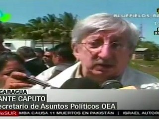 OEA reporta normalidad en elecciones en Nicaragua
