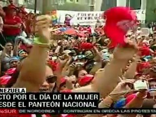 Venezuela: Mujeres refrendan compromiso con la Revolución