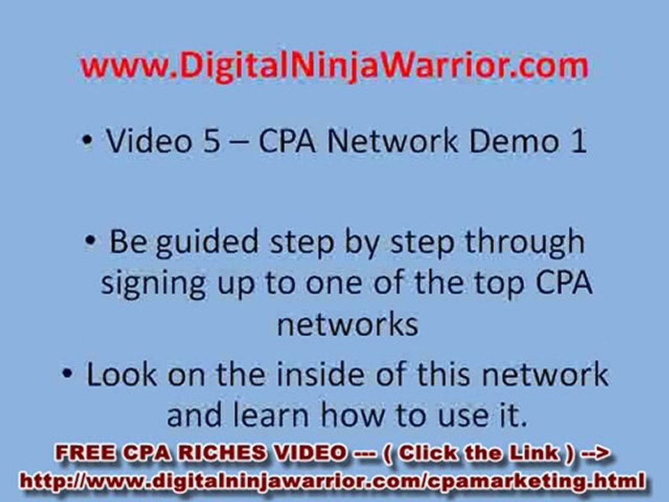 Underground CPA Affiliates Get Rich With CPA Affiliate Netwo