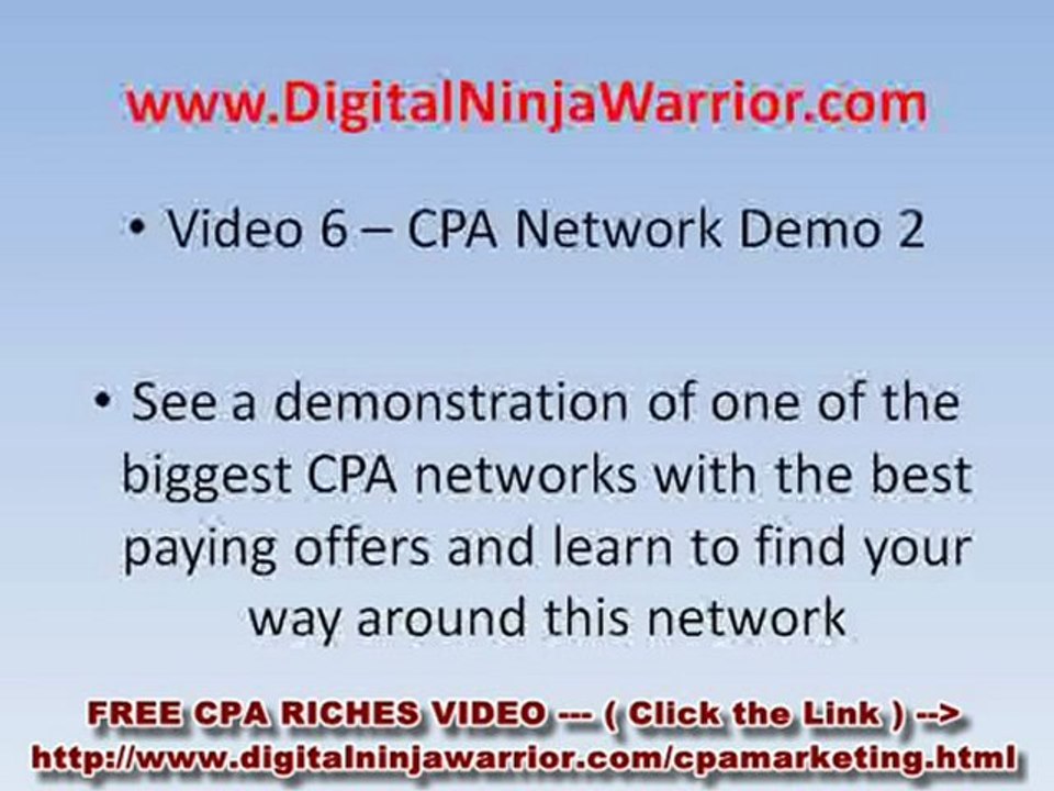 CPA Cash System Millions Created Online CPA System